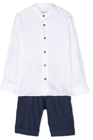 Colorichiari three-piece trouser set - White