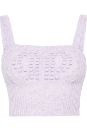 Serafini 3D-detail knitted top