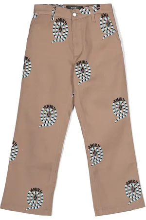 AMIRI Snake-print chinos