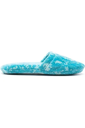 VERSACE Barocco-print terry-cloth slippers