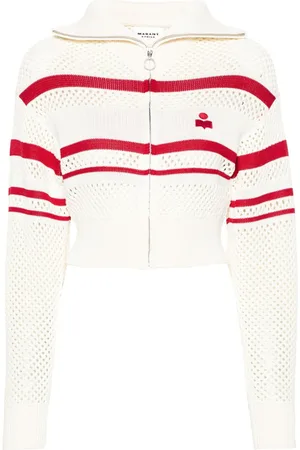 Marant Etoile Alec open-knit cardigan