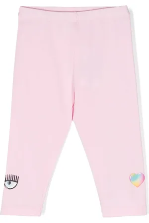 Chiara Ferragni Eyelike-motif cotton leggings