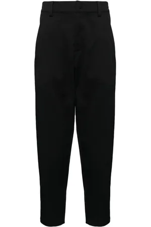 CROQUIS Mid-rise tapered trousers