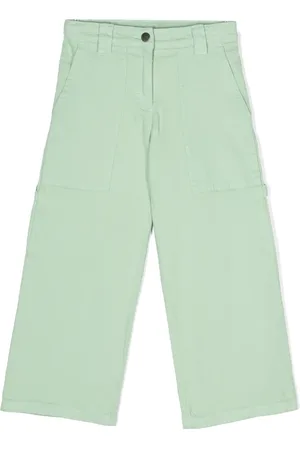 Stella McCartney Straight-leg cotton trousers