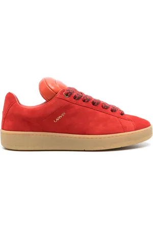 Lanvin X Future Curb suede sneakers