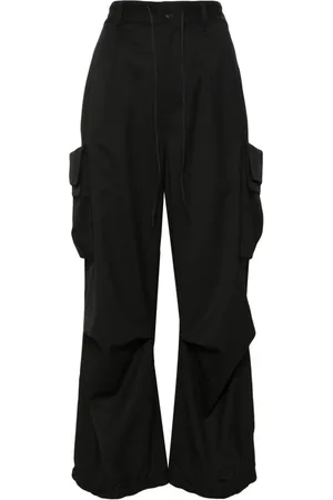 Y-3 Wide-leg cargo trousers
