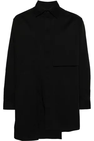 Y-3 Layered poplin shirt