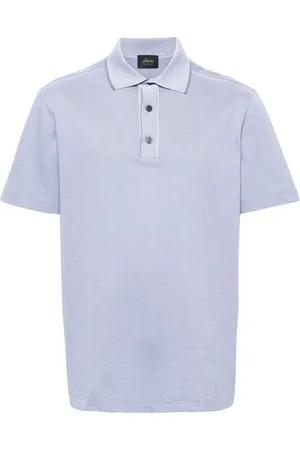BRIONI Piqu?? cotton polo shirt