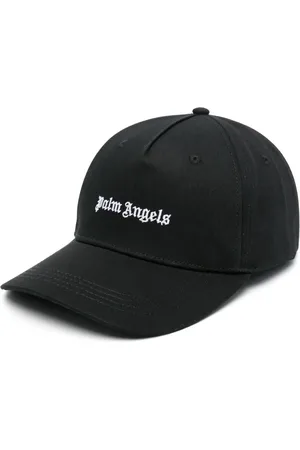 Palm Angels Logo-embroidered cotton cap