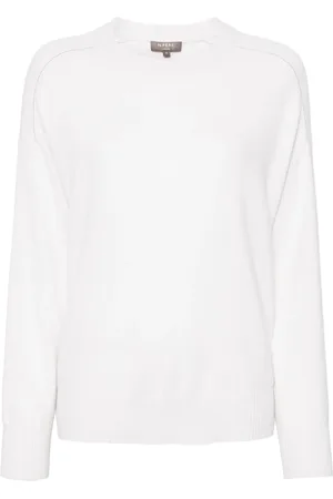 N.PEAL Bead-embellished jumper