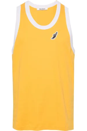WALES BONNER Abebe organic cotton tank top