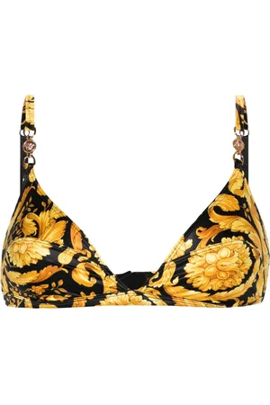VERSACE Barocco-print Medusa-motif bra