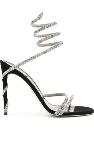 RENE CAOVILLA Margot 105mm crystal-embellished sandals