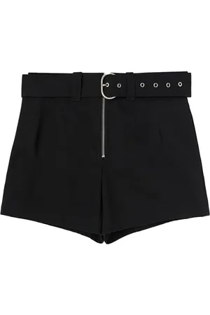 Jil Sander Belted denim shorts