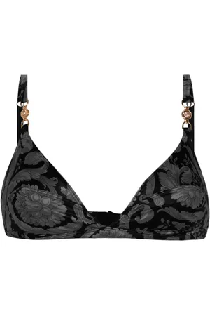VERSACE Barocco-print Medusa-motif bra