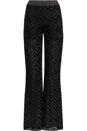 Missoni Zigzag wide-leg trousers