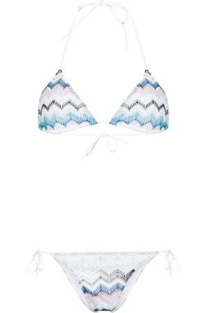 Missoni Zigzag crochet-knit bikini