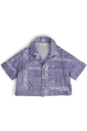 Palm Angels Astro paisley-print shirt