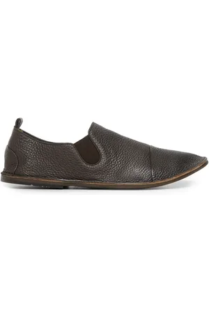 MARSÈLL Strassaco grained-leather loafers