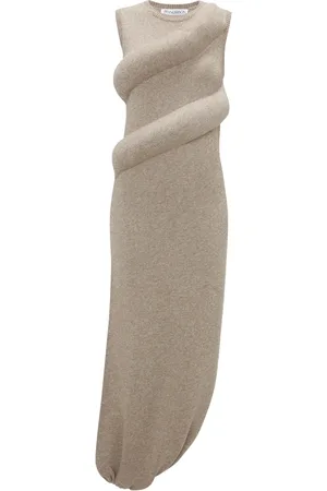 J.W.Anderson Padded knitted maxi dress