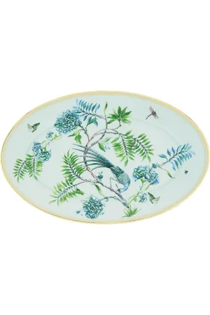 Aquazzura Secret Garden oval platter (20cm)