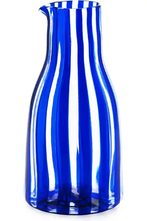 Aquazzura Dolcevita Stripe Murano glass jug