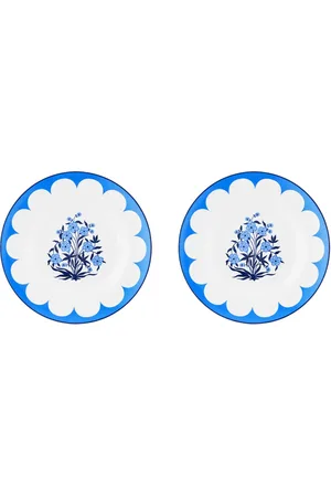 Aquazzura Jaipur porcelain dessert plates (set of two)