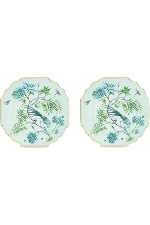 Aquazzura Secret Garden dinner plates (set of two)