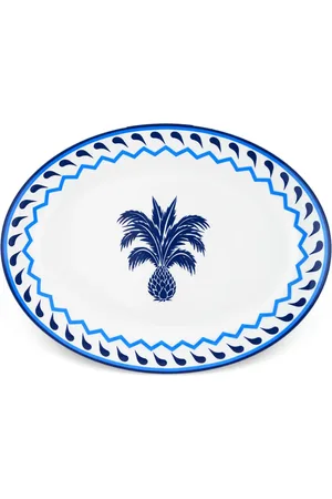 Aquazzura Jaipur oval platter (22cm)
