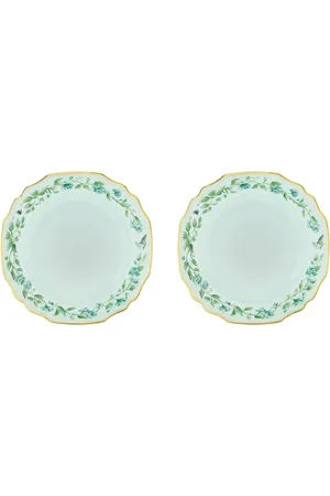 Aquazzura Secret Garden soup plates (set of two)
