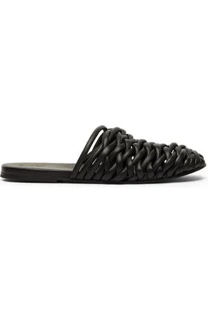 MARSÈLL Braided leather slippers