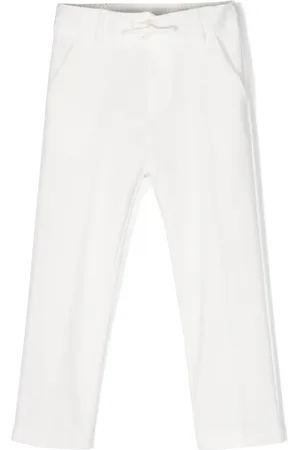Paolo Pecora Drawstring-waist jersey chinos