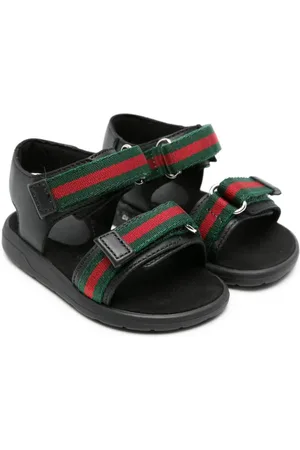 Sandals Gucci Black size 9 UK in Synthetic - 36168236