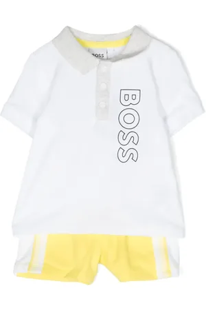 HUGO BOSS Logo-print shorts set