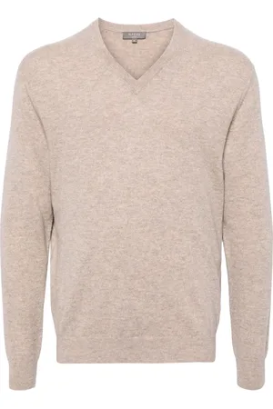 N.PEAL Burlington V-neck jumper