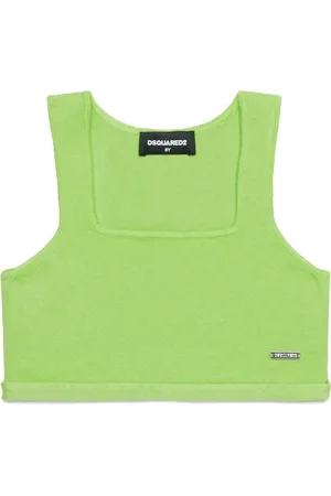 Dsquared2 Square-neck crop top
