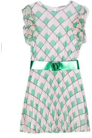 Liu Jo Geometric-print belted dress