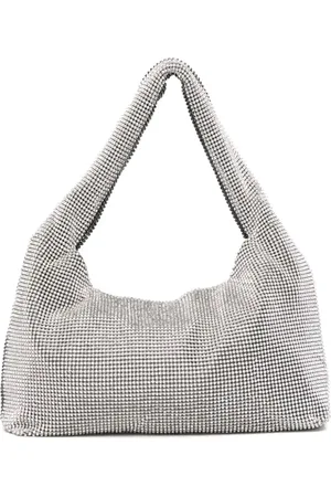 KARA Crystal-embellished mini bag