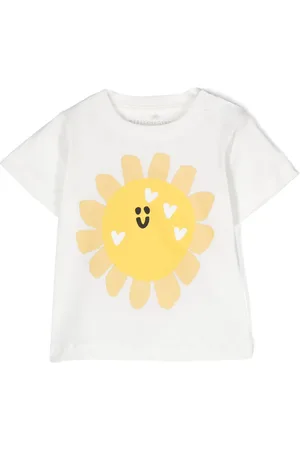 Stella McCartney Sun-print cotton T-shirt