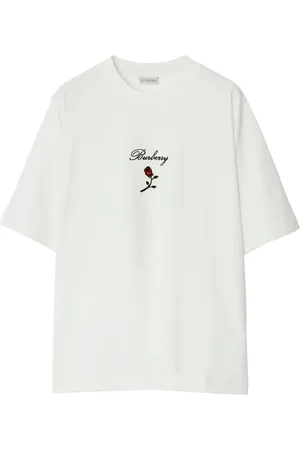 Burberry Rose cotton T-shirt
