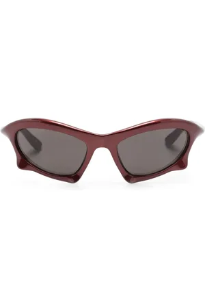Balenciaga Bar Rectangle-frame sunglasses