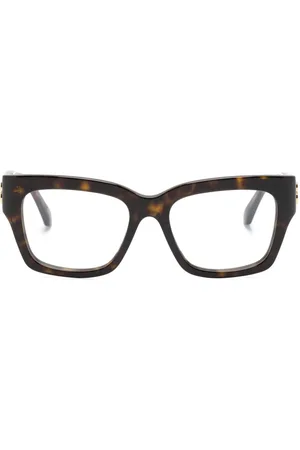 Balenciaga Tortoiseshell square-frame glasses