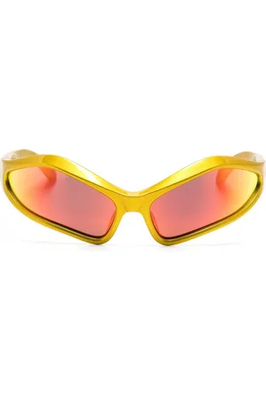 Balenciaga Fennec geometric-frame sunglasses