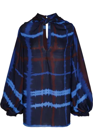 JOHANNA ORTIZ Crossed Cultures silk blouse