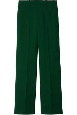 Burberry Tailored-cut wool trousers
