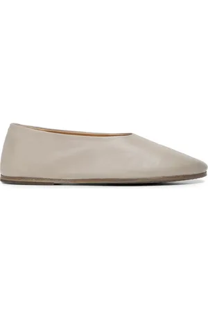 MARSÈLL Spatolona leather ballerina shoes