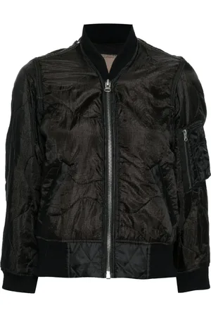 R13 Refurbished quilted bomber jacket