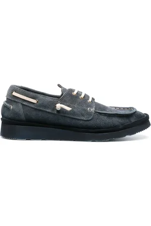 Moma Suede tonal boat shoes