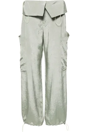 Wide Leg & High Waist Pants in acetate for women - prices in dubai