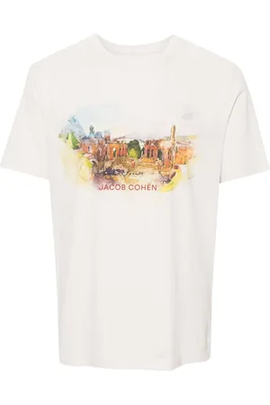 Jacob Cohen Illustration-print cotton T-shirt